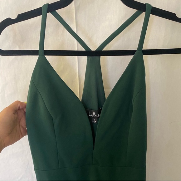 Forest Green Maxi Dress - Picture 3 of 10